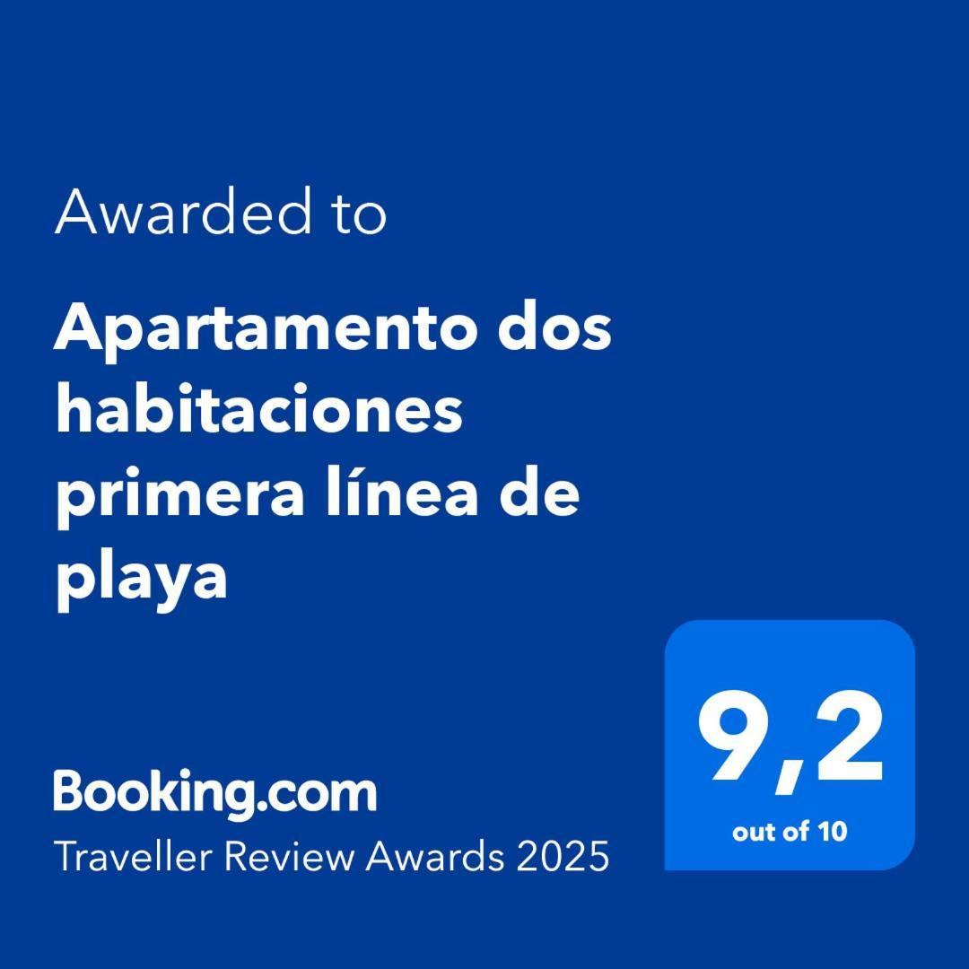 Apartamento Dos Habitaciones Primera Linea De Playa Valencia Luaran gambar